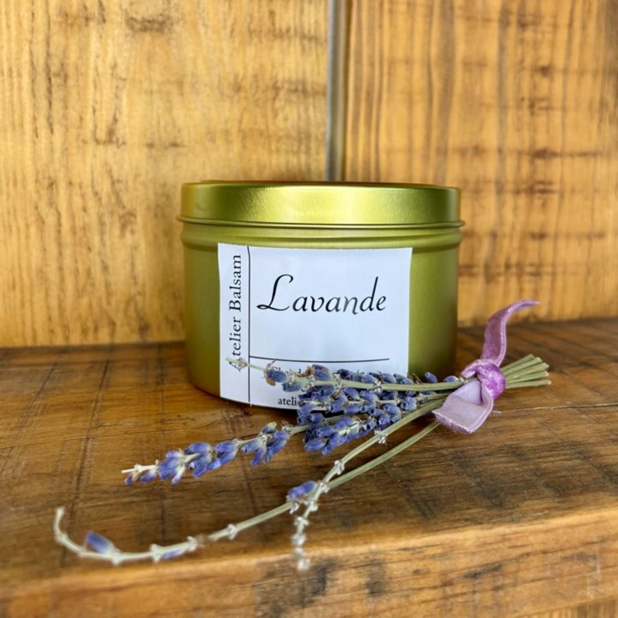 Lavande, bougie artisanale parfumée
