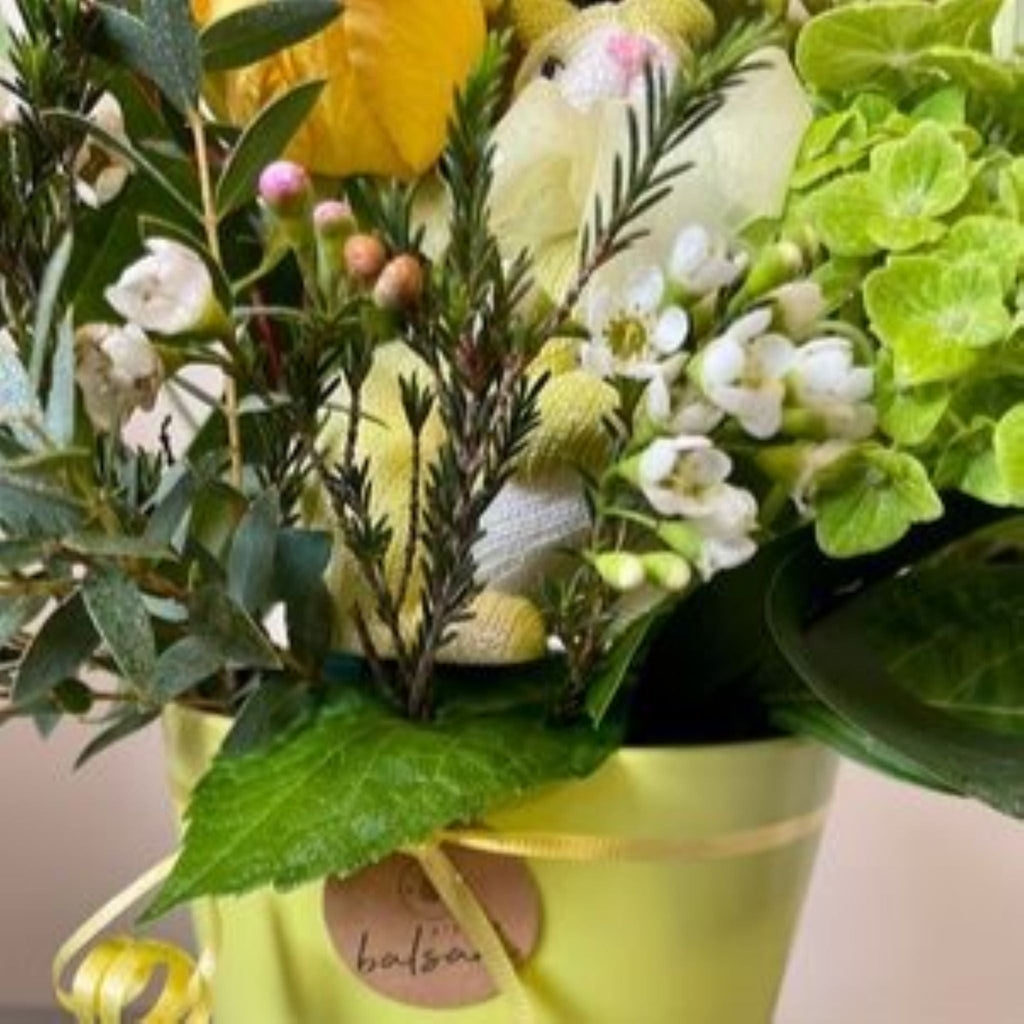Arrangement floral printanier - Atelier Balsam
