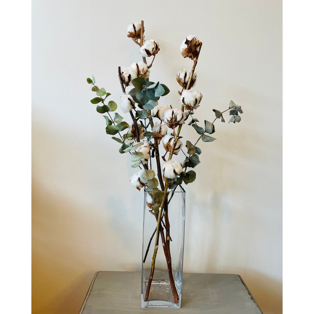 Bouquet de lavande, eucalyptus et de fleurs de coton - Atelier Balsam