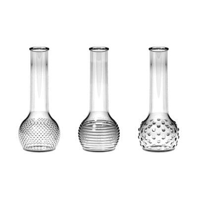 Vase bourgeois en verre clair - Atelier Balsam